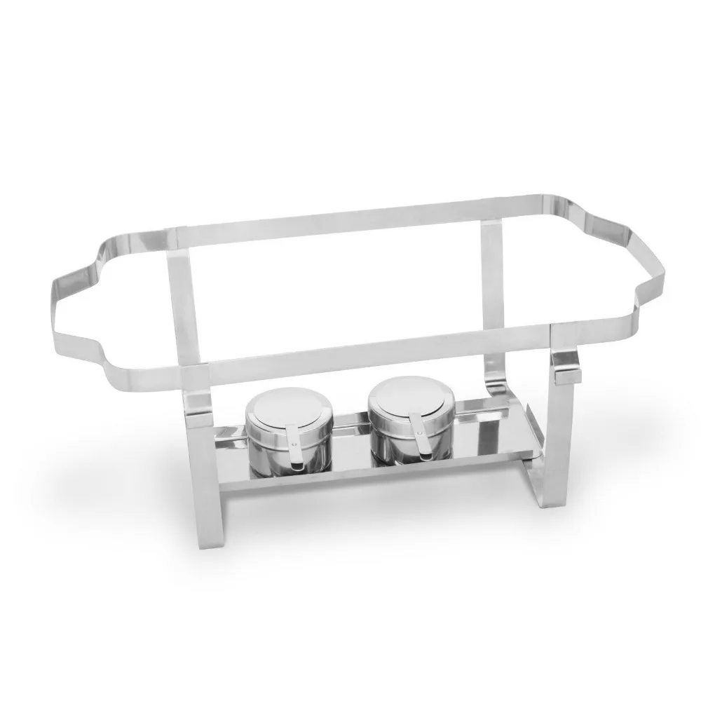  4 Pack Stainless Steel Buffet Set Round in Home & Garden Kitchen Tool - 33006559680