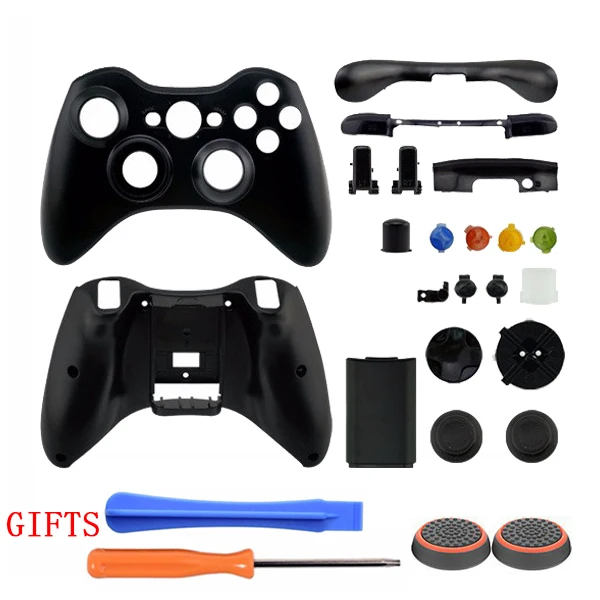 Black Replacement Repair Parts ABS Full Protective Shell Case Cover