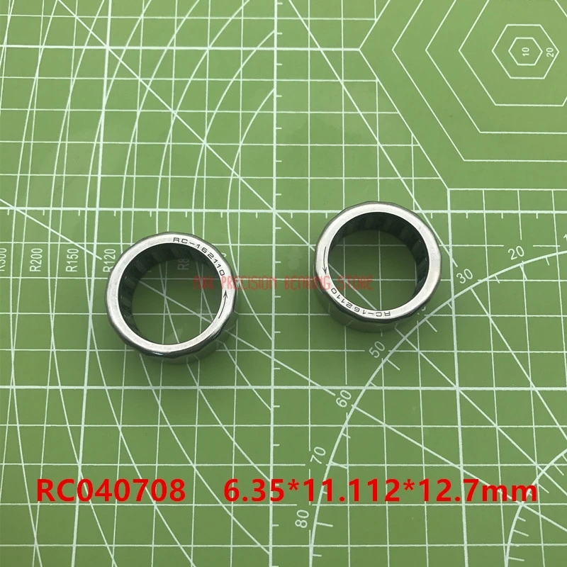 

Rc040708 Inch Size One Way Drawn Cup Needle Bearing 6.35*11.112*12.7 Mm ( 2 Pcs ) Cam Clutches Rc 040708 Back Stops Bearings