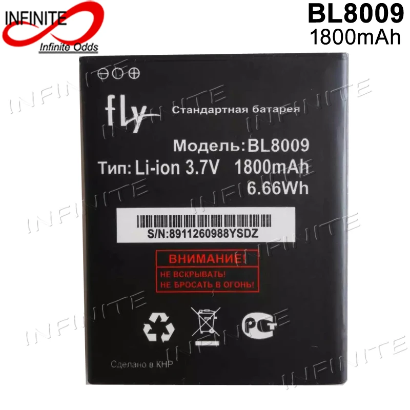 

fly FS451 Nimbus 1 BL8009 Battery 1800mAh High quality Accumulator