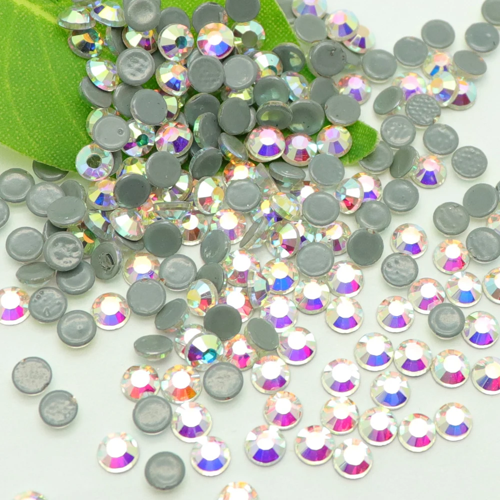 

SS3-SS10 1440pcs AAA Rhinestone Crystal AB Hotfix flatback Rhinestones for Crystals for Clothes Needlework phone case decor