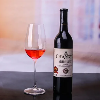 

European Handmade Transparent Wine Cup Crystal Lead-free Glass Goblet Bordeaux Red Wine Cup Champagne Glass