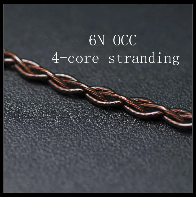 Линия обновления наушников OCC 6N UP-OCC медь 26AWG* 4 MMCX UPOCC