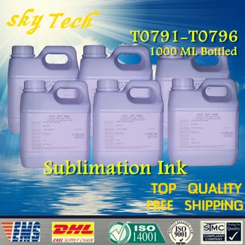 

Sublimation ink suit for Epson T0791 T0792 T0793 T0794 T0795 T0796,specialized suit for Epson 1400 1430 1430W PX700W PX800FW P50