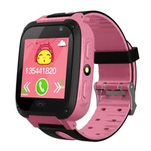 Children Smart Watch Kid SmartWatch 1 44 Inch Touch Screen SOS Emergency GPRS Alarm Camera Anti