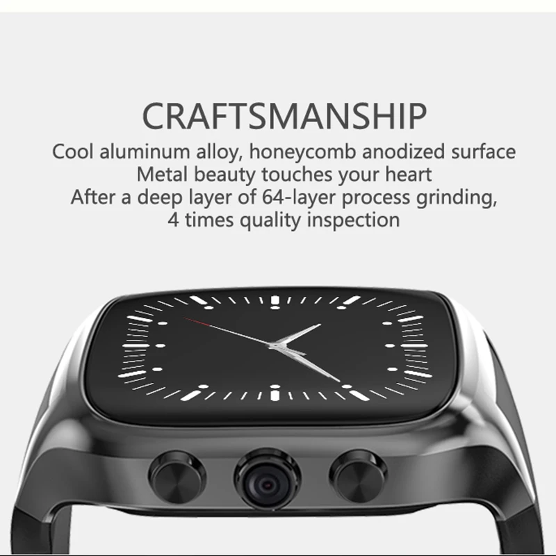 X02S Smart Watch SIM Card GPS Navigation 2MP Camera Phone Call Bracelet 1.54 inch Big Battery Android 5.1
