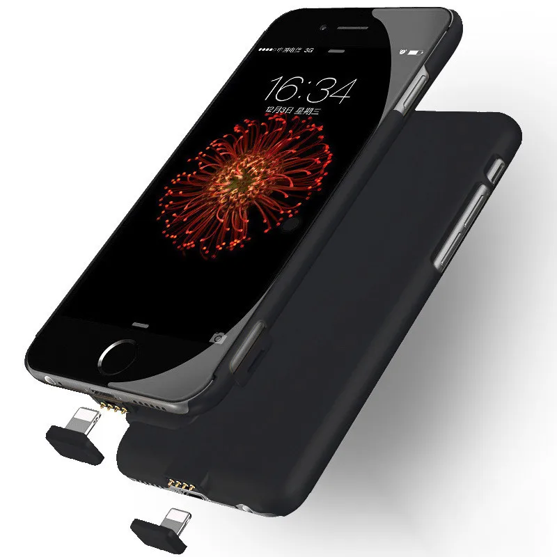 BUFFLE Ultrathin Battery Charge Power Case for iPhone 6 6S 6S Plus 7 7