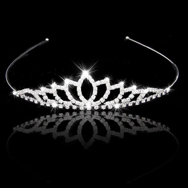 Bride Bridesmaid Girls Headband Tiara Simple Design (5)