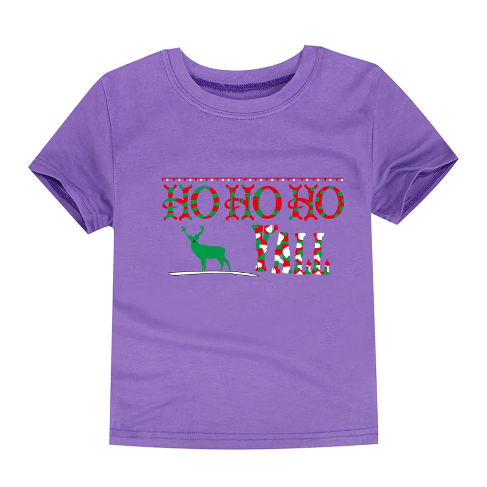 Классические брендовые Рождественские футболки для мальчиков, детский Рождественский олень, футболка с мультяшным принтом, Забавные футболки для мальчиков