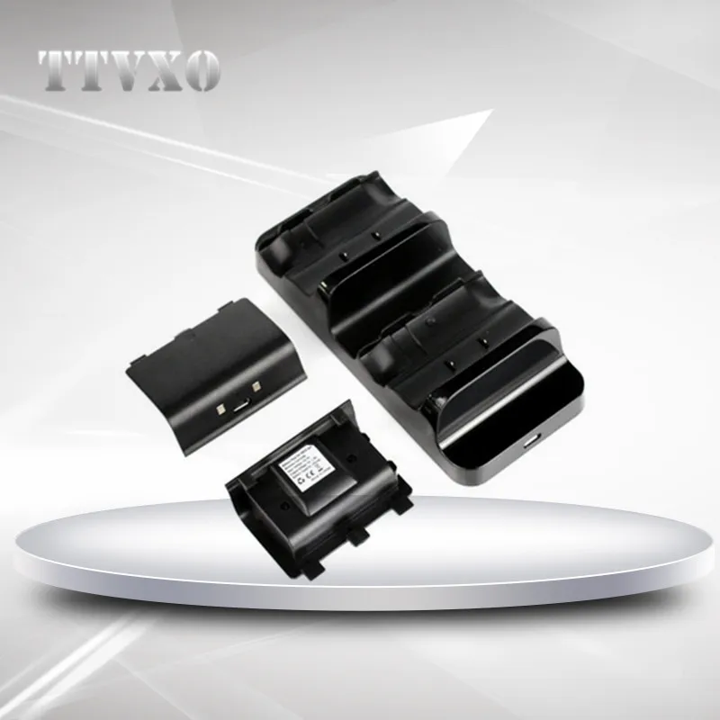 

TTVXO Dual Charging Dock Charger Station with Two Battery Packs for XBOX ONE Wireless Controller