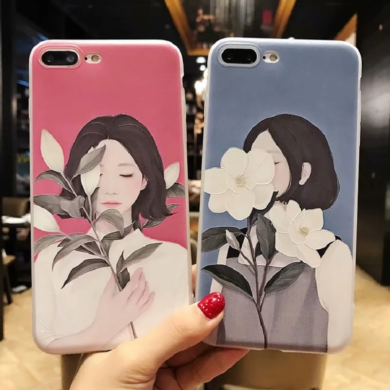 Мягкий силиконовый чехол для iPhone 6 7 8 6S Plus 7Plus 8Plus X | Мобильные телефоны и