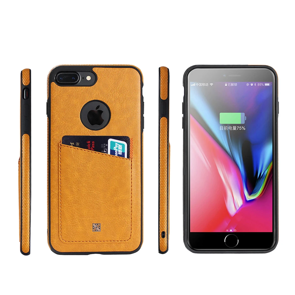 Leather Card Pocket Phone Case for iPhone X XS MAX XR Shockproof Retro Soft PU Book Storage Shell 7 8 Plus |