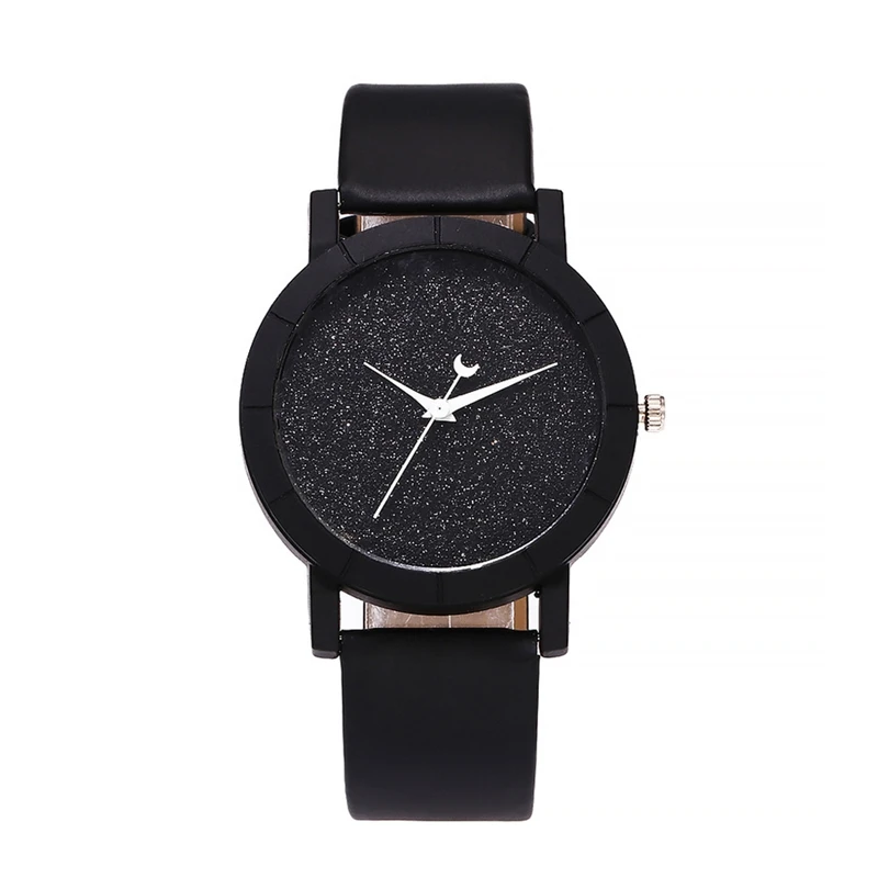 

Women's Watch Preppy Simple Sweet Ladylike Casual Watch Women Unique Romantic Starry Sky Dial Fashion Quartz Watches 1115