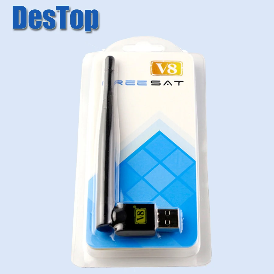 

FREE SAT GENUINE USB wifi with Antenna work for Freesat V7 V8 series digital FTA