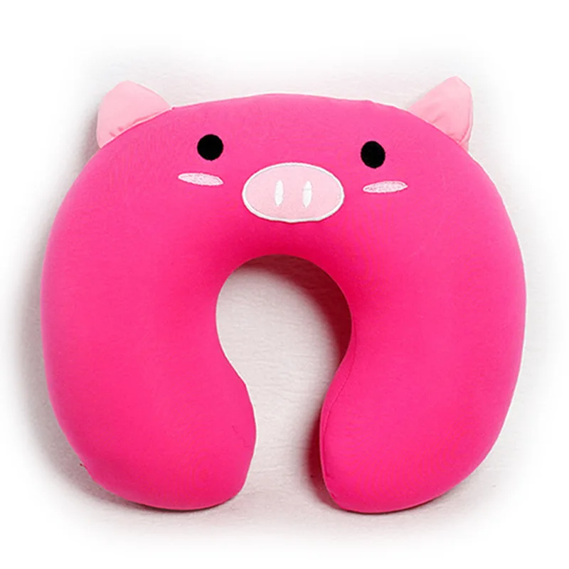 

Ultralight Portable Air Inflatable Pillow Outdoor campingtravel Soft Pillow Car Travel Office Foam Particle Cartoon Neck Pillow