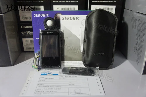 Sekonic L-478D измерители экспозиции комплект измерители экспозиции сенсорный экран 478D фотопленка meteringCD50 T01