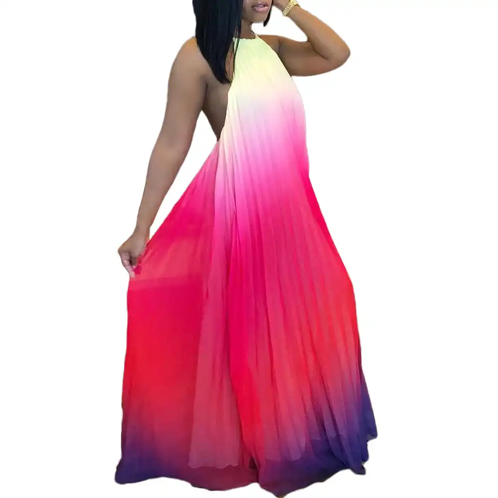 ombre summer dress