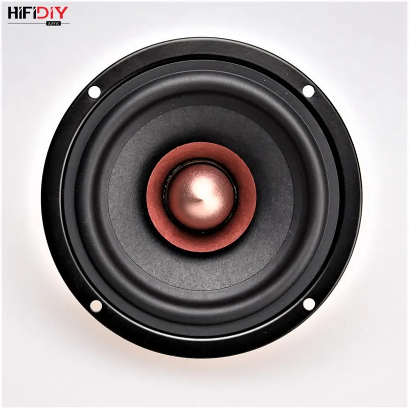 HIFIDIY LIVE Hi-Fi 4,5 дюймов DIY полночастотный динамик 4 8 Ом 50 Вт Неодимовый магнитный высокий альт бас громкоговоритель QF4-116NS