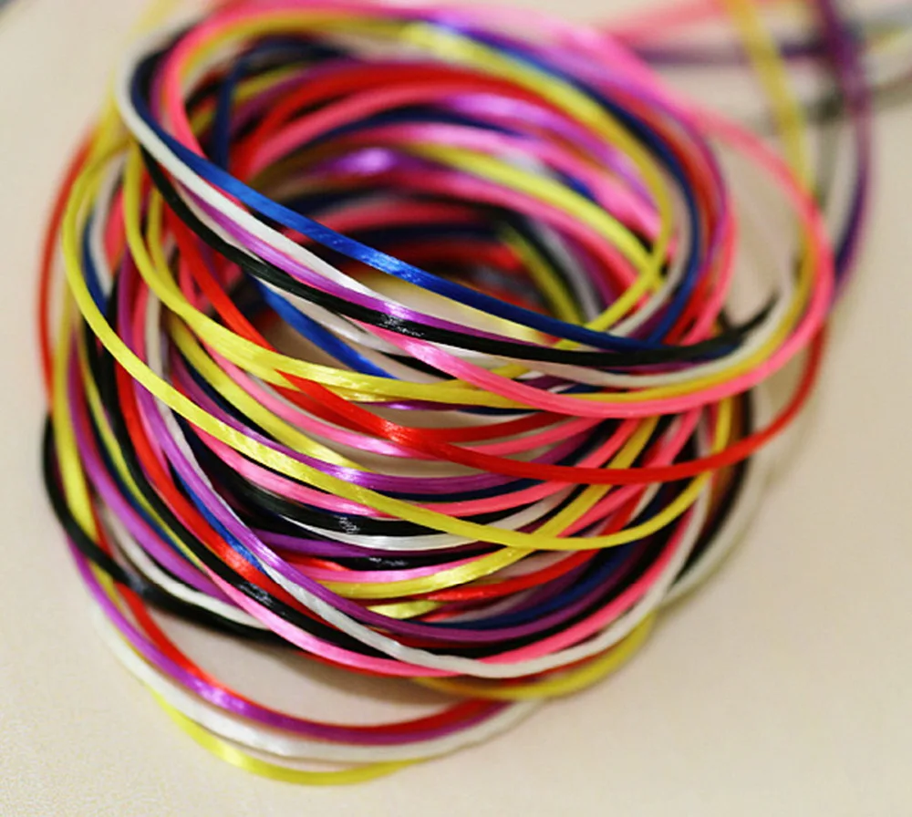 0.7mm Colorful Stretch Elastic Crystal Line Jewelry Making