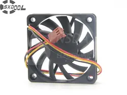 Sxdool r126010bu 6010 6 см махрово 12 В 0.35a вентилятор Процессор Cooler ветры 60*60*10 мм охладитель