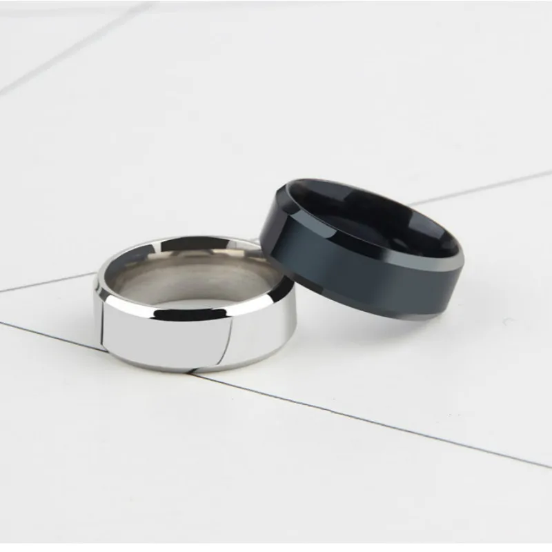Черное титановое кольцо|black titanium ring|titanium ringring ring |