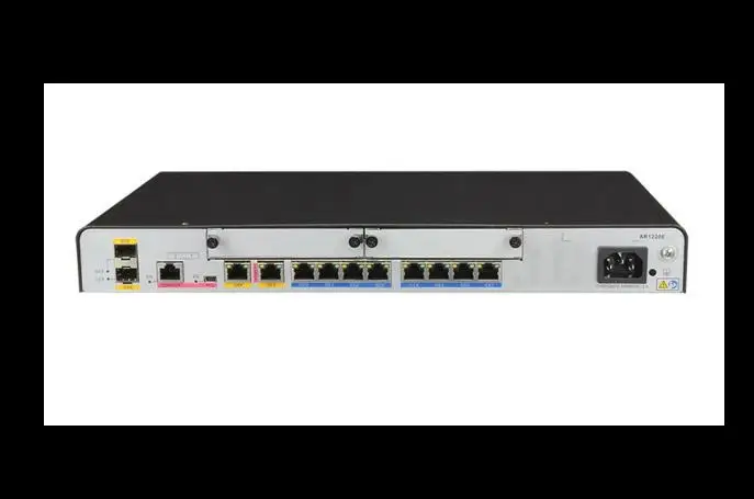 Huawei – routeur dentreprise AR6120-S, 1 x GE WAN, 1 * GE combo WAN, 1 * 10GE SFP +, 8 * GE LAN, 2 * USB, 2 * SIC, remplace AR1220E-S