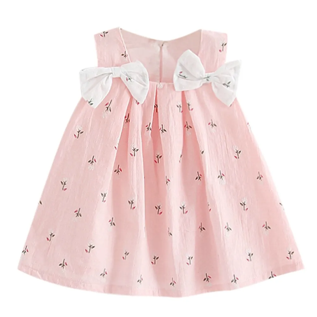 

Toddler Kid Baby Girls Dresses Flower Print Princess Clothing Party Performance Formal Tutu Dress Kids Dresses Vestido Infantil