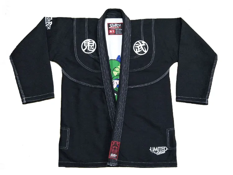 Günstige Freies Verschiffen Sonnenaufgang Ripstop Grau BJJ Gi Kimonos Grappling Brazilian Jiu Jitsu Gi MMA Fightwear A0 A4 Marke Neue! !!