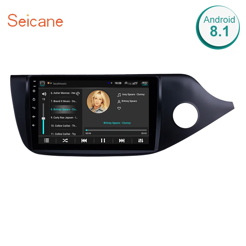 

Seicane Car Multimedia player Android 8.1 GPS 2Din Stereo For 2012 2013 2014 Kia Ceed RHD HD Touch screen Head Unit With Wifi