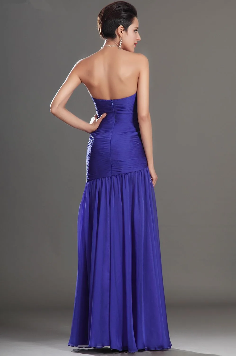 Free-Shipping-New-Sexy-Stunning-Sweetheart-Neckline-High-Split-Strapless-Evening-Dress-Gown