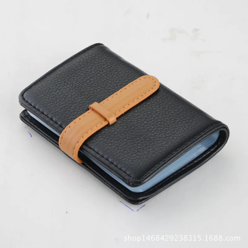 

Leather Credit Card Holder Rfid Shield Card Holder Mini Women Card Holder Cute ID Key Card Holders Girl's Housekeeper