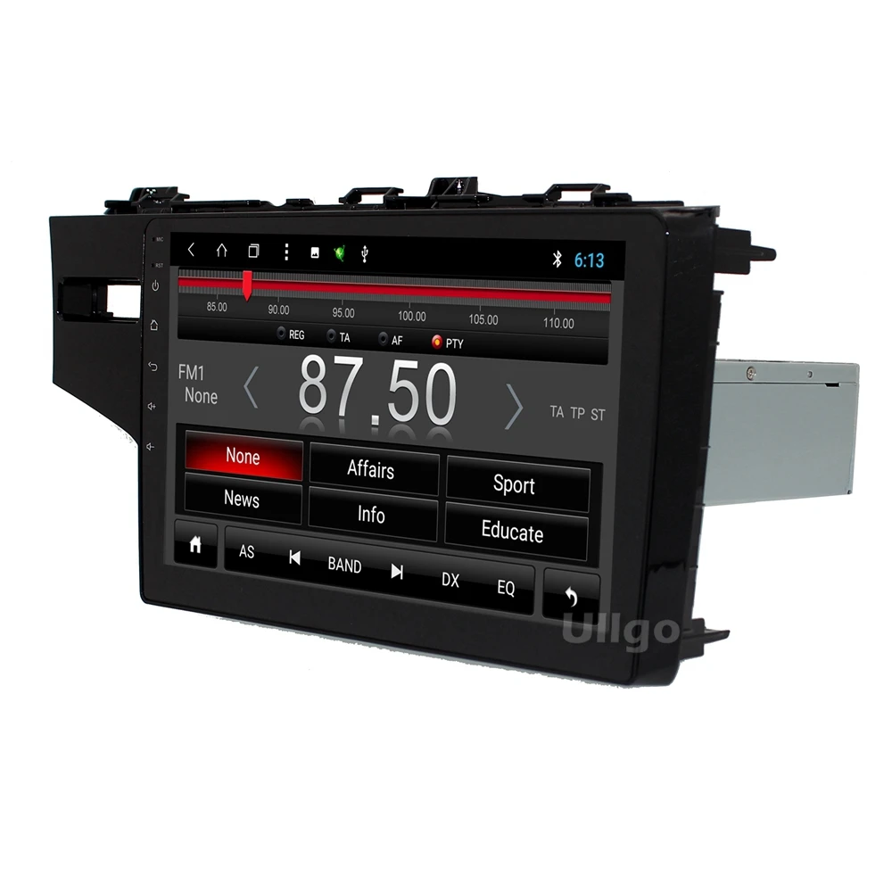 Top 9 inch Octa Core Android 8.1 Car DVD GPS for Honda Fit Jazz 2014 Autoradio GPS Car Head Unit with BT RDS WIFI Mirror-link 2