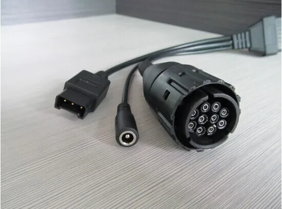 2019 для BMW ICOM D кабель для bmw мотоциклы Диагностический кабель мотоцикл для bmw 10 адаптер для контактов работает для icom