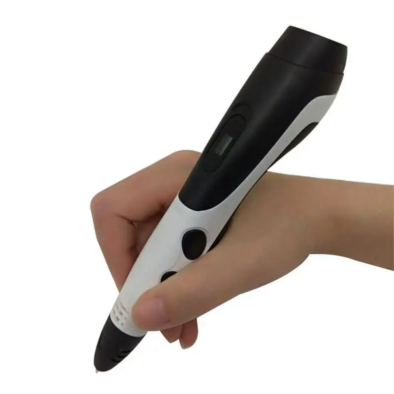 

6Th Generation Personality Creative 3D Printing Pen Low Temperature PCL Innovative Painting Pen Repeated Filling (US Adapter)