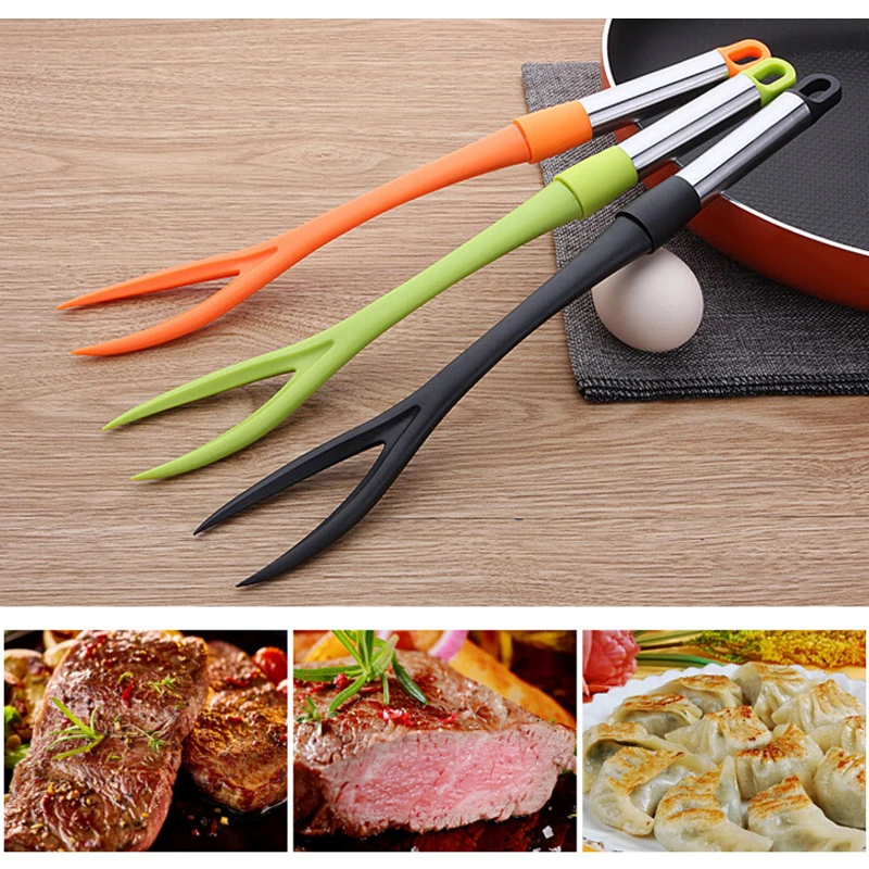 Buy Nylon Meat Fork Food Forks High Temperature Fried
