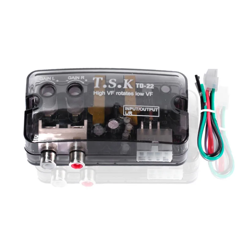 Car amplifier delayer high turn low car audio conversion