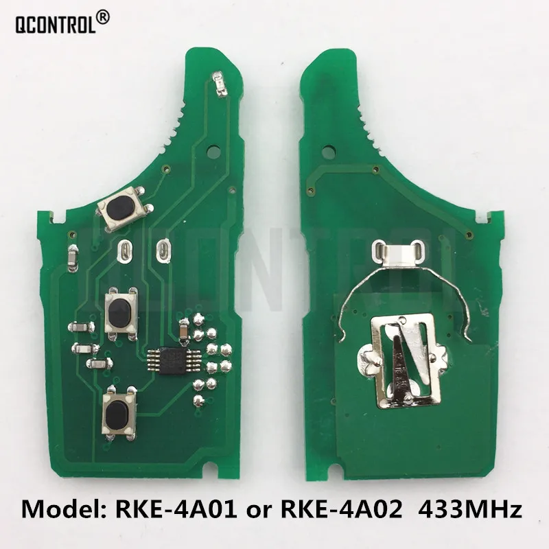 Q пульт дистанционного управления автомобиля ключ Электронная Печатная плата для KIA RKE-4A01 или RKE-4A02 CE 433-EU-TP 433MHz Fob контроль сигнализации