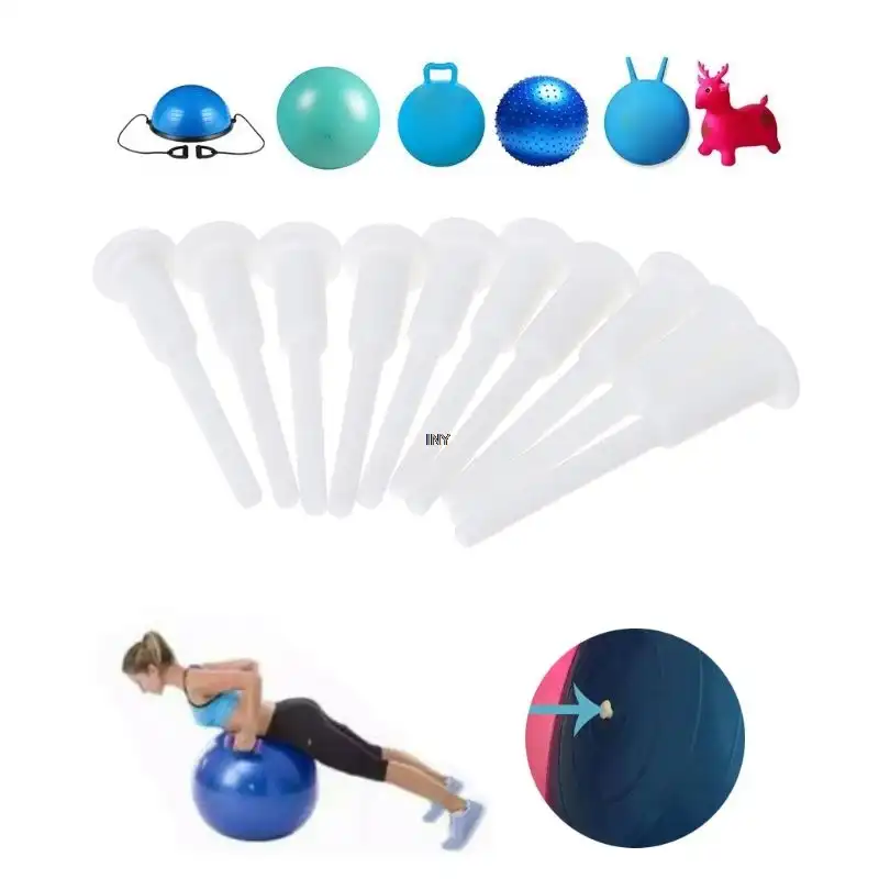 10pcs ヨガボール空気栓フィットネスジャンプ馬ホーンボールバルブプラグノズルダボ Iny Yoga Balls Aliexpress