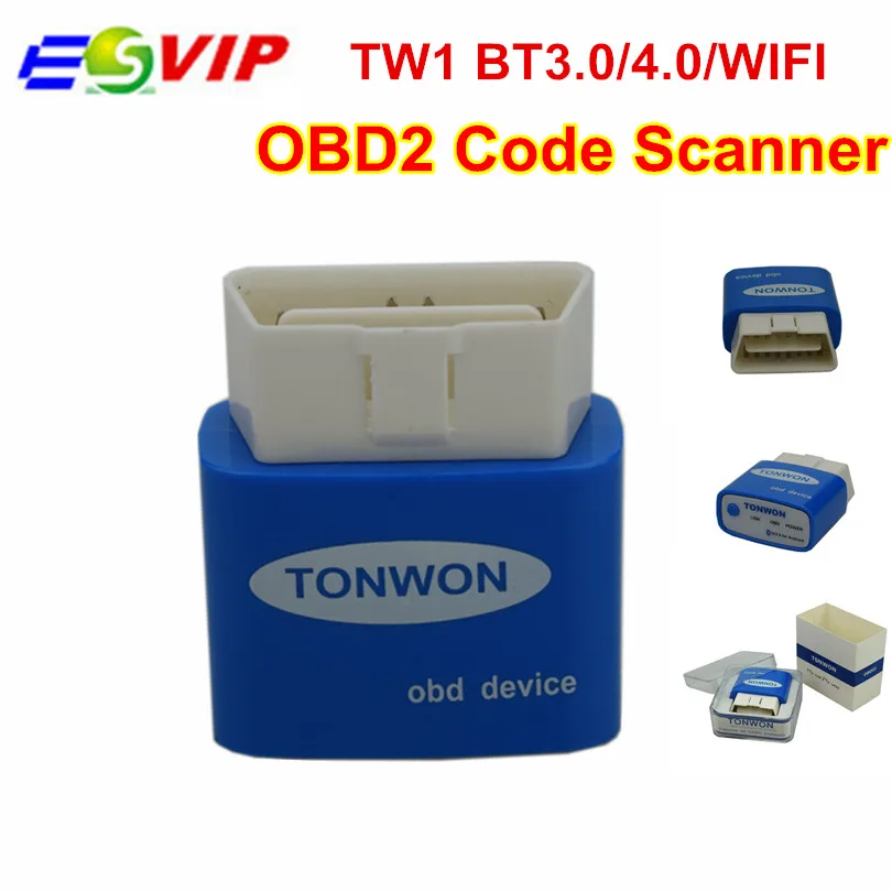 TONWON TW1 BT 3,0/4,0/Wi-Fi лучше, чем супер мини ELM327 OBD2 автомобиля диагностический инструмент ELM 327 OBDII протокол Икар PRO ForAndroid/IOS