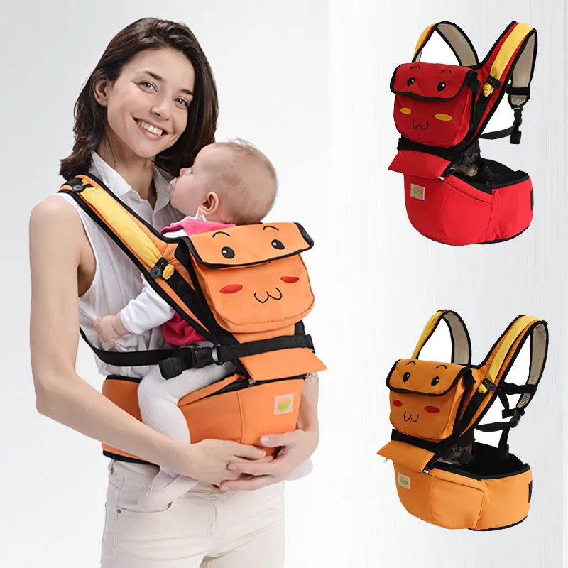 Эргономика 1-36 м Хипсит для переноски детей дышащий Портативный кенгуру Детский рюкзак для переноски детей wrap Infant Sling