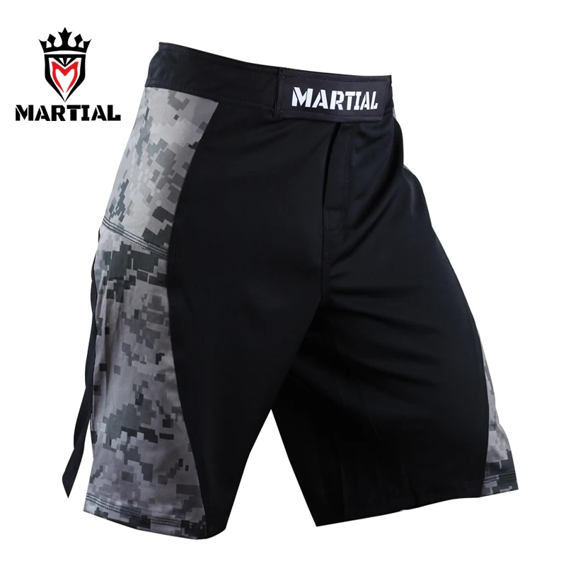 Боевые шорты для фитнеса ММА, боксерские шорты для кроссфита, растягивающиеся в четырех направлениях, шорты для боев ММА, шорты для сухого ММА, шорты для боев