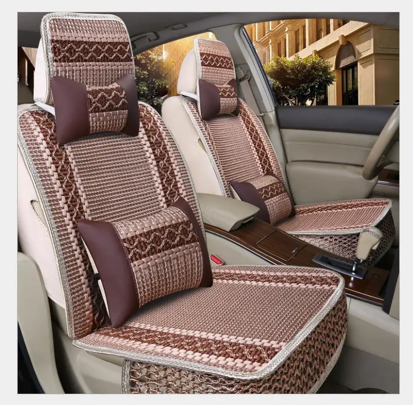 Koop 2018 Brand New Arrivial Niet Beweegt Auto Zitkussens, universele Pu Lederen Anti Slide Zetels Cover Past Voor De Meeste Auto S
