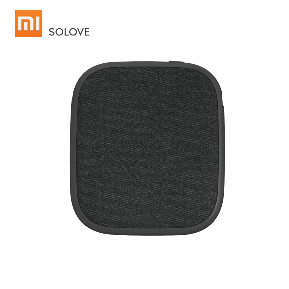 Xiaomi SOLOVE 10000 мАч QI Беспроводное зарядное устройство двойной USB внешний аккумулятор 10000 мАч Быстрая зарядка внешний аккумулятор для iPhone samsung