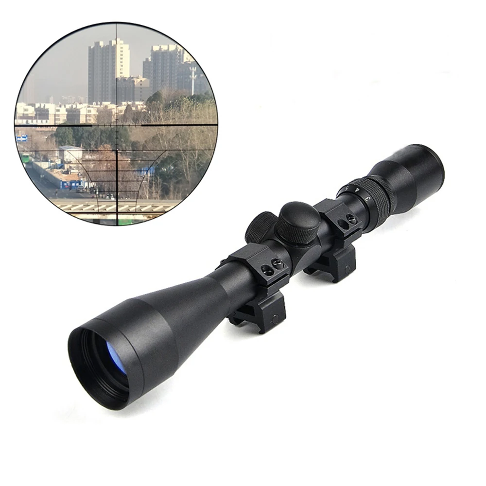 

SEIGNEER 3-9X40 Tactical Riflescope Optic Sniper Rifle Scope Hunting Scopes Airgun Rifle Outdoor Scope with Free Mounts