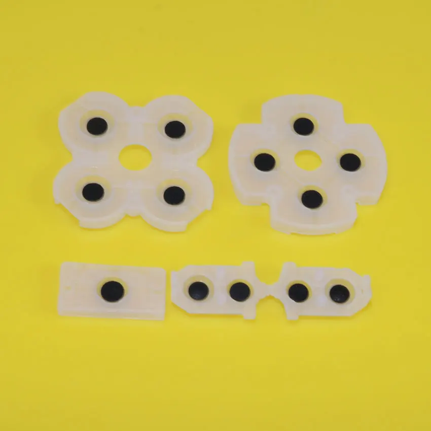 

1set Replacement Controller Rubber Conductive Buttons D-pad for PS4 Controller JDM-030 D Pads Repair part