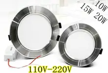4PCS/lot LED Downlight Ceiling lamp LED Panel Lights 5730SMD 10W 15W 20W Warm white/cold white LED Spotlights