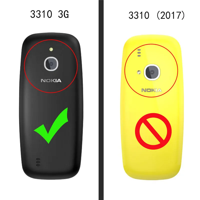 Чехол для Nokia 3310 3G оригинальный кожаный чехол защитный TA 1022 флип