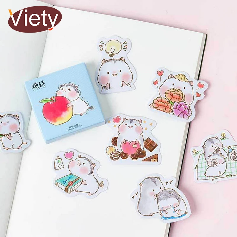 45 шт./кор. и милые носки с рисунками зверей из мультфильмов для хомяка Бумага