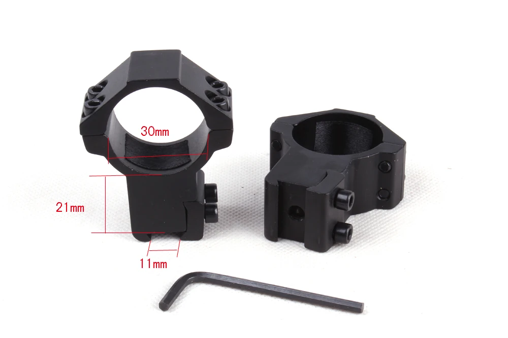 Тактический имитация Swarovskl 1,5-8x50 IRZ3 прицелы F15 Red Dot охотничий прицел - Цвет: Scope and 11mm Rings