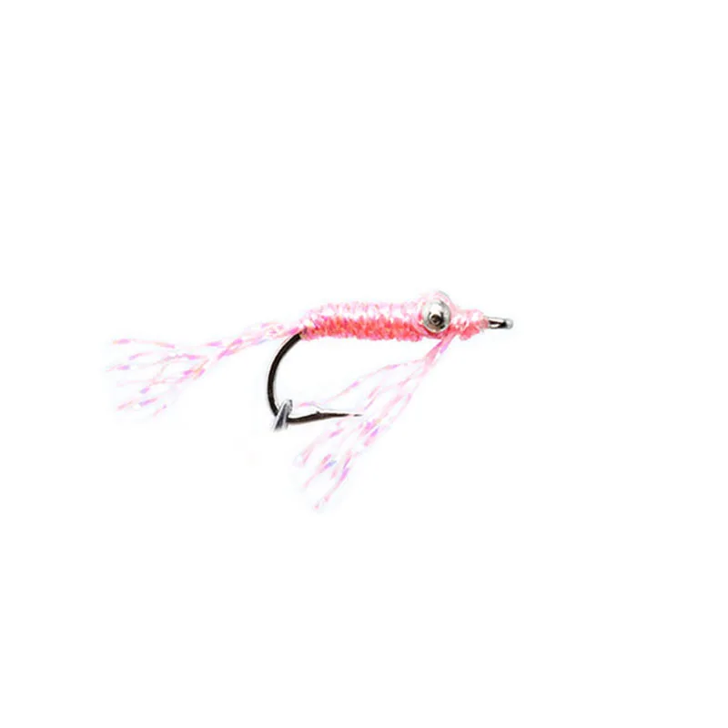 Consuader хит продаж 4 шт. кор. 8 # Greyling nymph Премиум Рыболовные Мухи из морской воды цвета